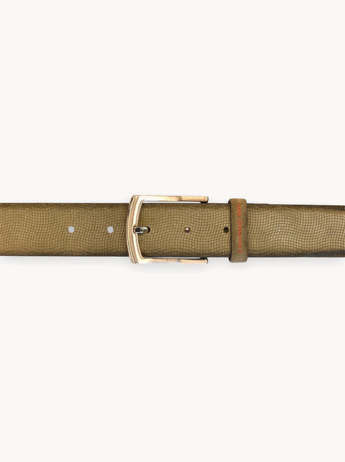 Belt suede