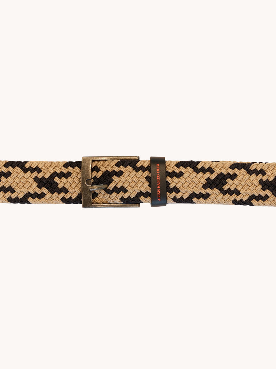 Belt braided elastic cross