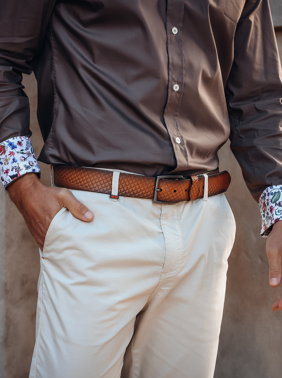 Gürtel Leder