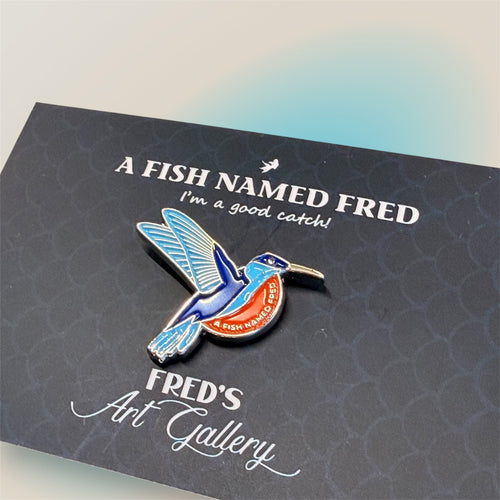 Fred's Art Gallery pin