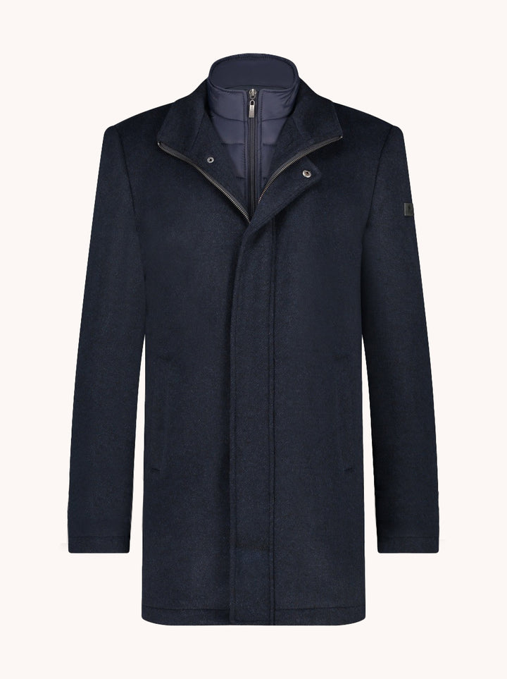 Funnel Neck Coat