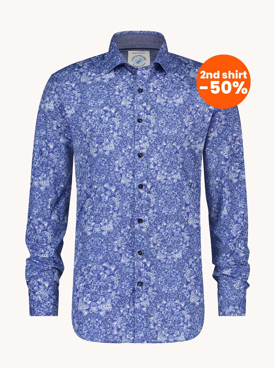 Shirt Delfts Blue F Classics