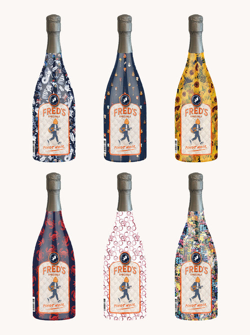 Fred's special wine box (6 pcs)