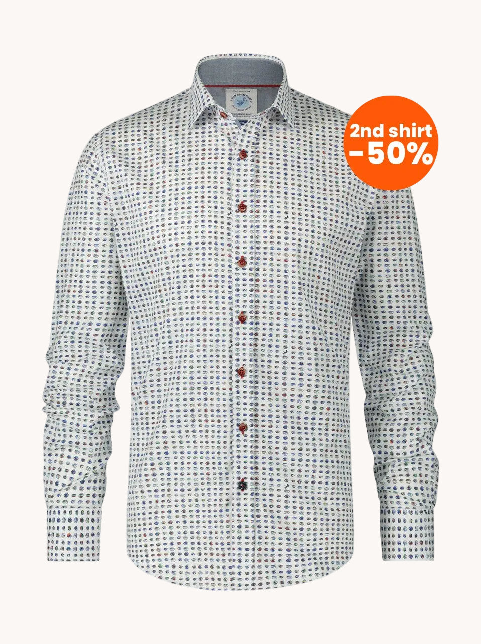 Shirt colorful rounds F Classics