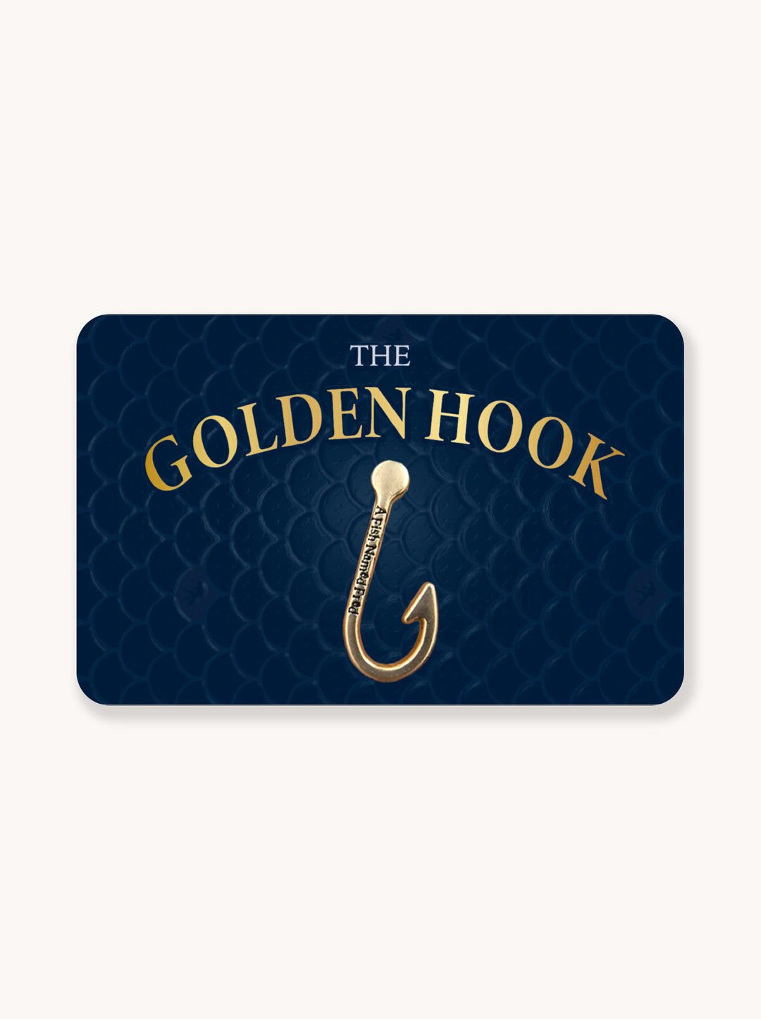 Golden Hook pin